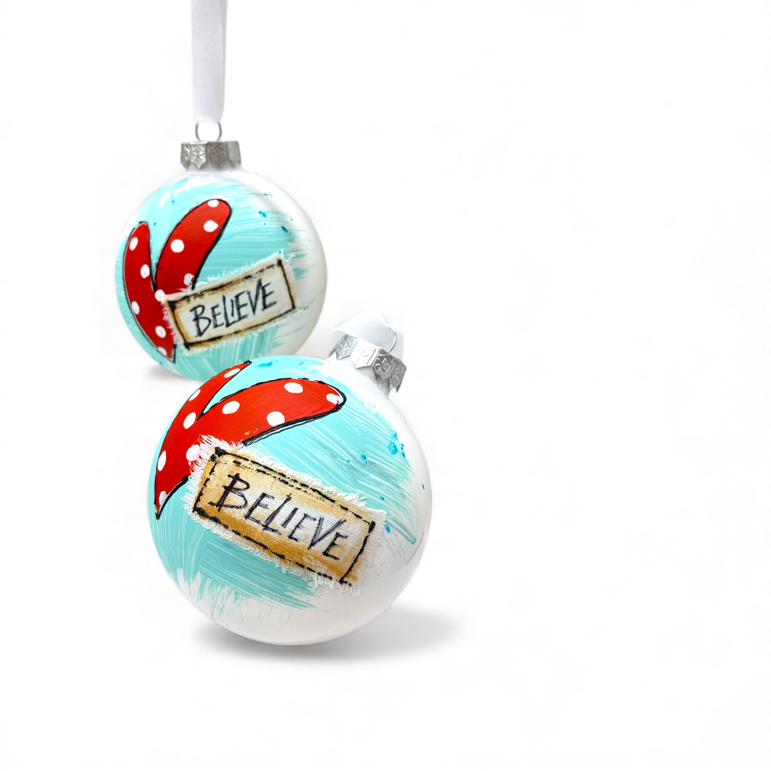 Photoroom_20251107_111555 Μπάλα Γυάλινη BELIEVE - Image 1